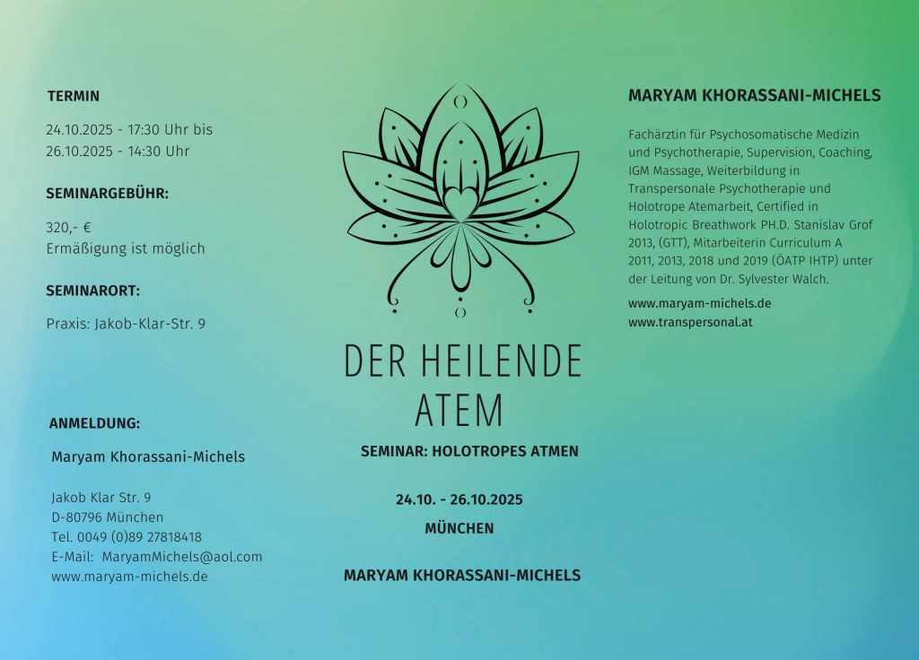 Holotropes Atmen Seminar Oktober 2025
